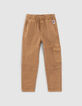 Boys’ camel COMBAT joggers-1