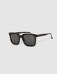 Lunettes solaires écailles style rectangle Homme-1