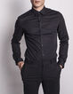 Chemise noire homme-1