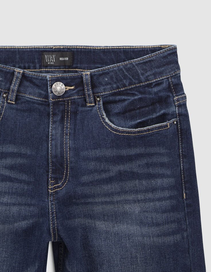 Blauwe RELAXED jeans jongens-2