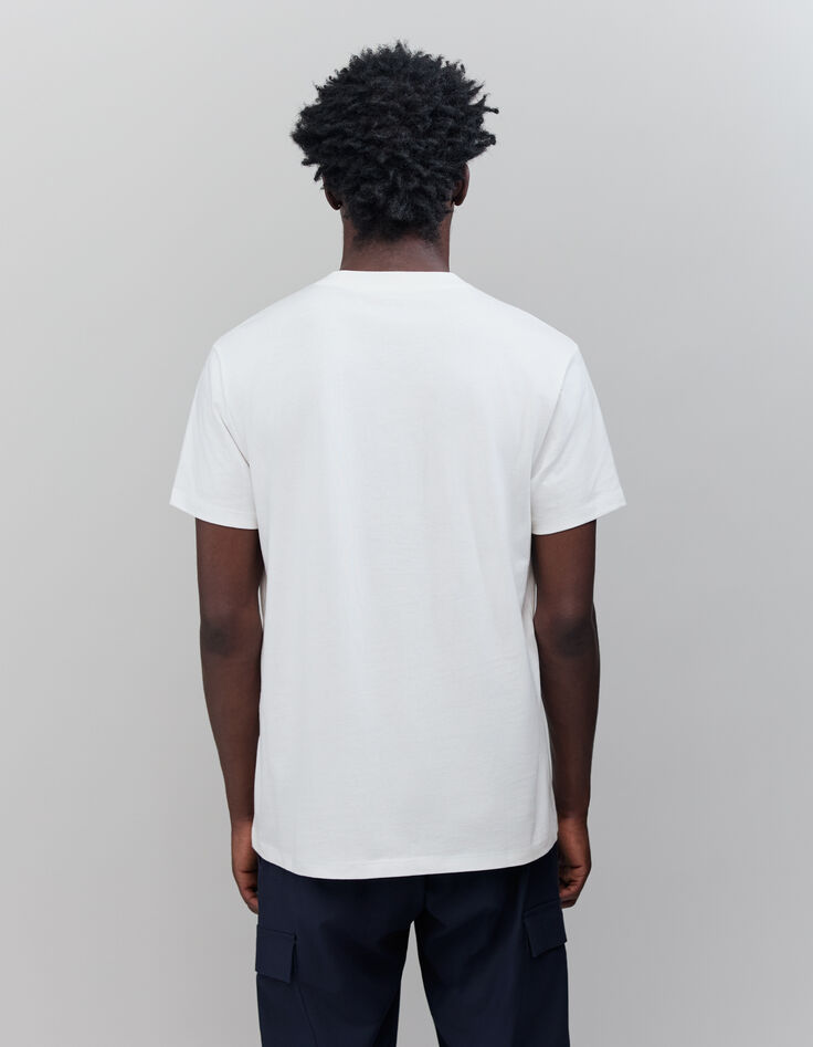 Men’s White organic cotton T-shirt-4