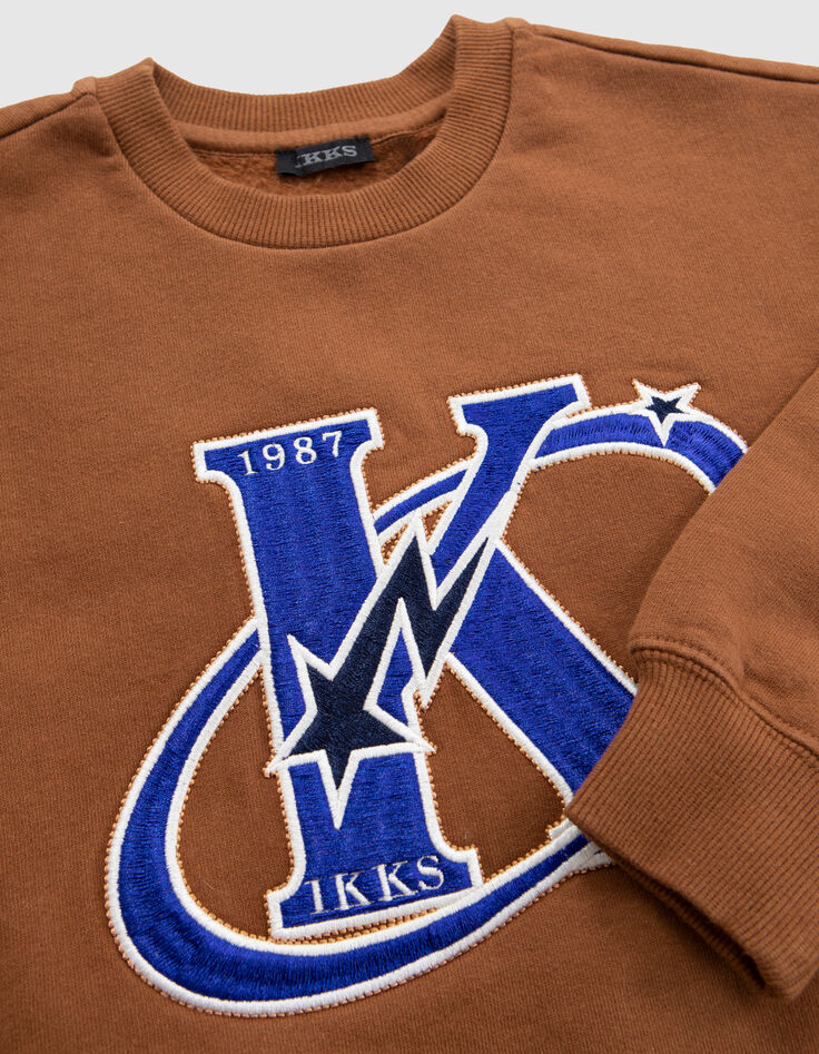 Camel Jungen-Maxisweatshirt mit K-comète-Logo-Stickerei-7