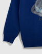 Blauw kosmisch-disco lenticulair sweatshirt jongens-7