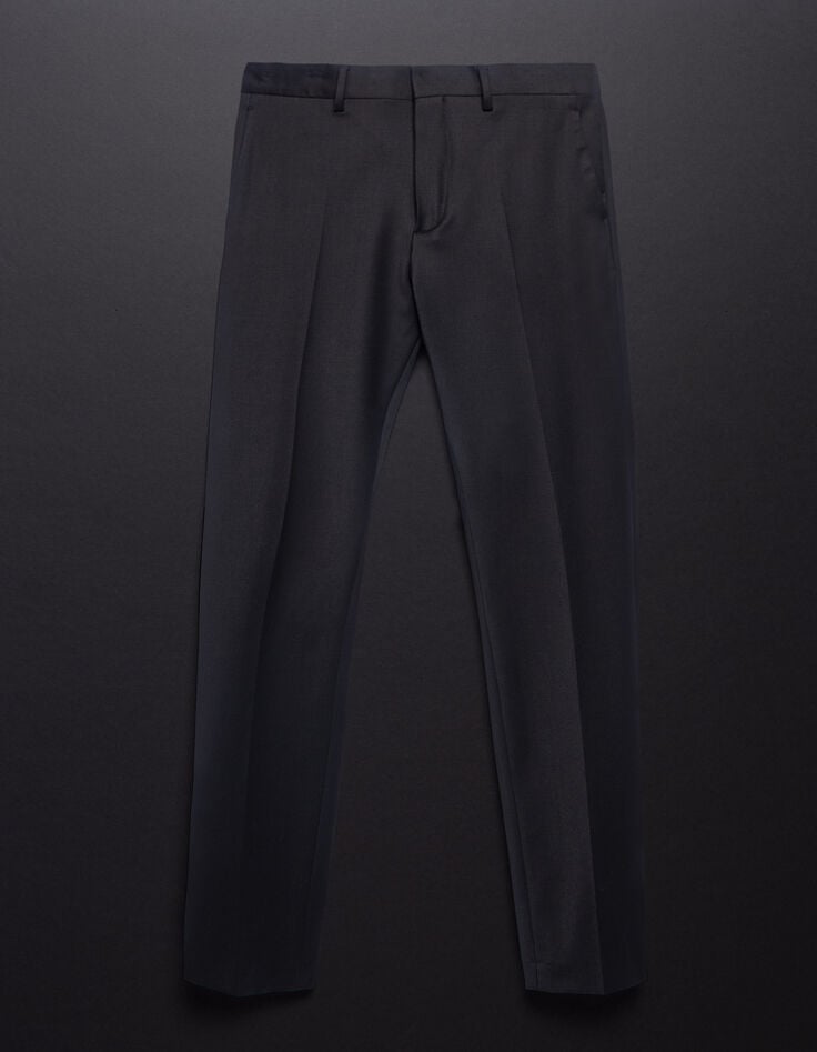 Pantalón de traje SLIM negro TRAVEL SUIT Hombre-6