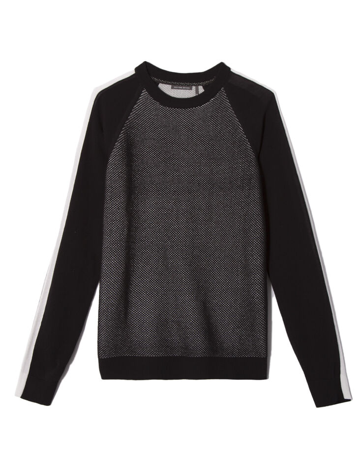 Pull bicolore homme-5