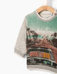 Baby boys’ grey sweatshirt+California embroidery-4