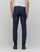 Marineblaue SLIM-Herrenjeans-3