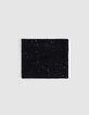 Snood noir tricot paillettes et sequins fille-2