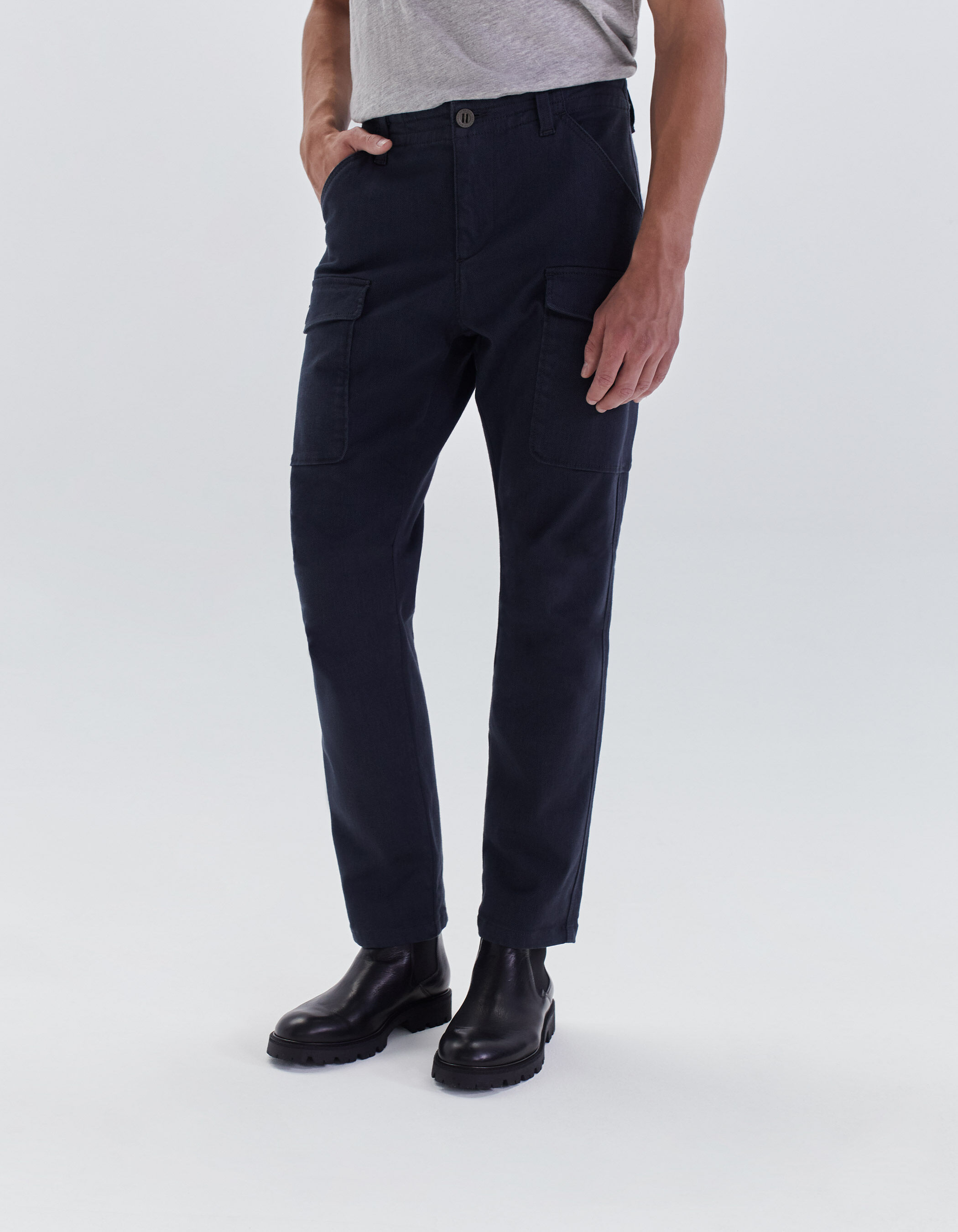 Mens navy sale combat trousers