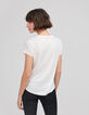 Women's linen T-shirt-3