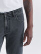 Jean SLIM gris bitume Rory Homme-4