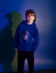 Boy's visual blue cosmic-disco lenticular sweatshirt-3