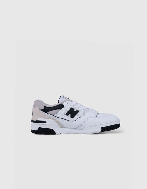 Baskets blanches et noires NEW BALANCE 550 garçon - IKKS