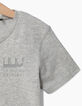 Camiseta gris Essentiels-3