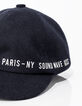 Blauwe pet met Paris-NY Sound Wave IKKS geborduurd Heren-4