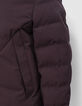 Dark Plum WATERPROOF-Herrenjacke mit Kapuze-3