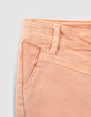 Oranjeroze mom jeans meisjes-6