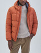 Men’s brick padded jacket with detachable sleeves-3