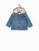 Baby boys' stone blue denim jacket-1