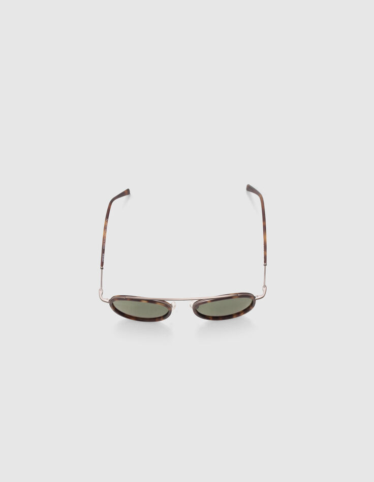 Men’s tortoiseshell pantos sunglasses-5