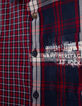 Boys' red checked shirt-5