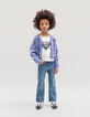 Blauwe FLARE-jeans voor meisjes-3