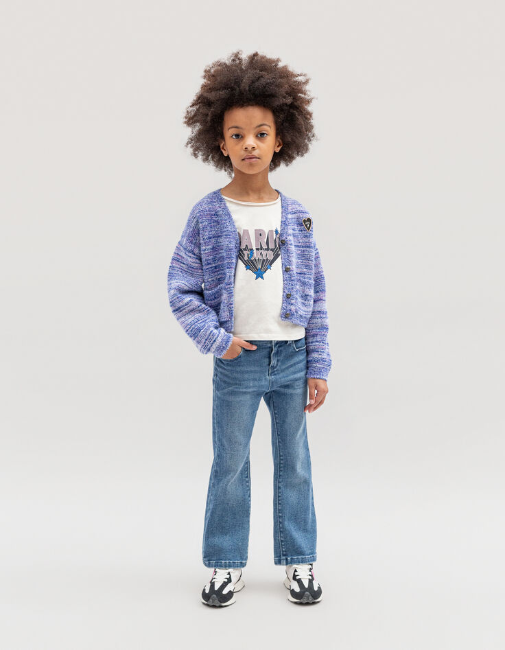 Blauwe FLARE-jeans voor meisjes-3