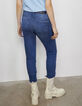 Blauwe slim jeans sculpt up mid waist sierstuds zakken-3