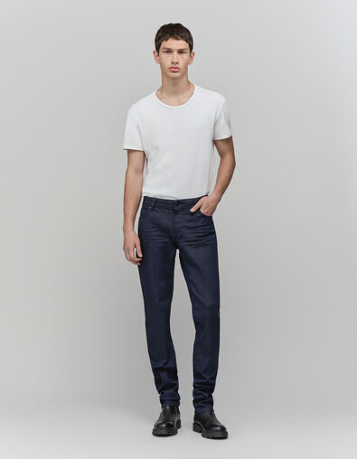 Men's SLIM-fit navy jeans - IKKS