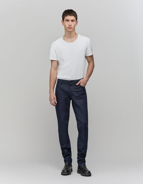 Jean SLIM marine Denim Homme - IKKS