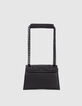 Bolso THE 1 negro cuero caviar S mujer-3