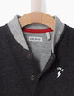Baby boys’ knitted jacket-5