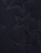 Girl's reversible navy nylon star and sherpa coat-10