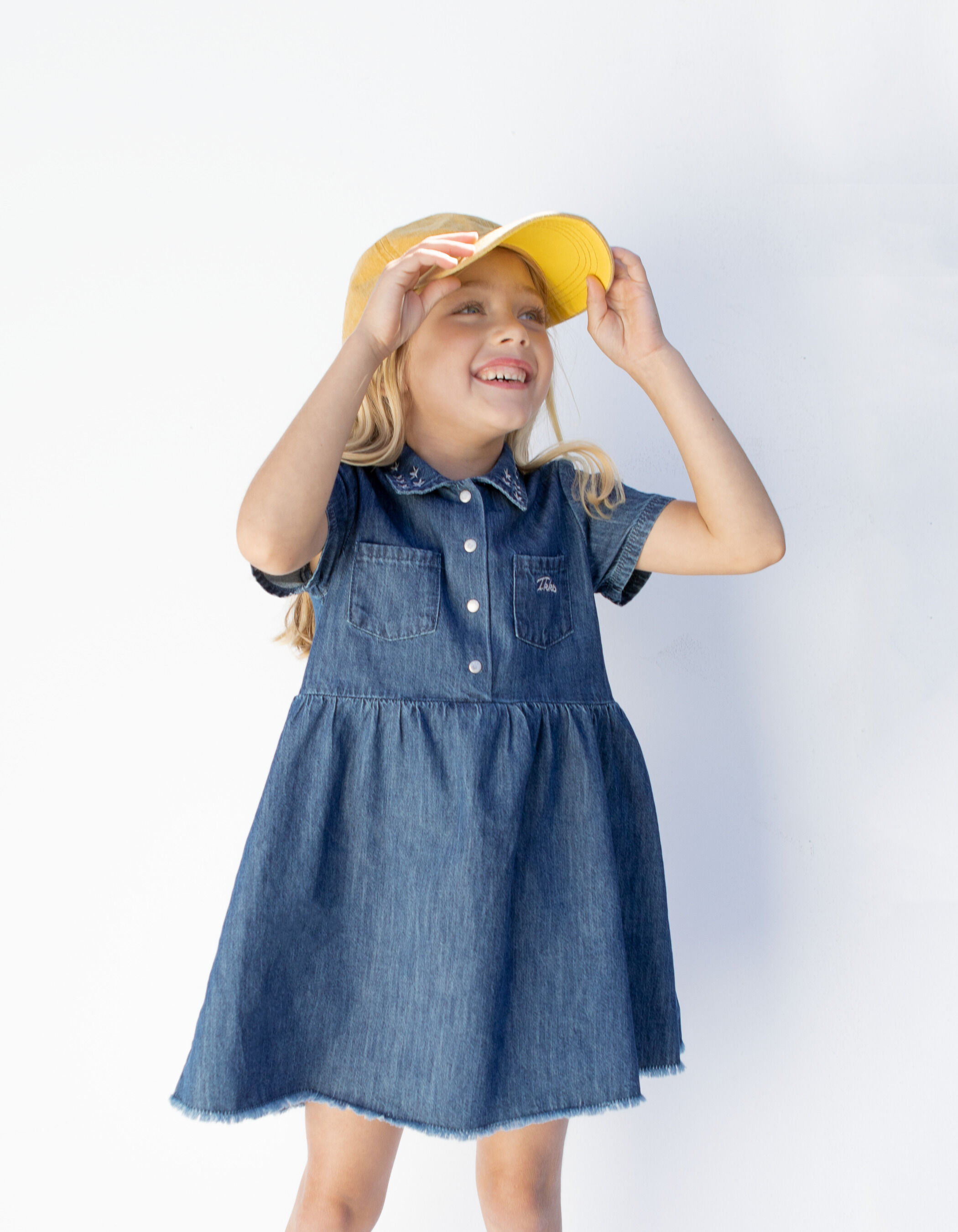 Robe cheap jean enfant