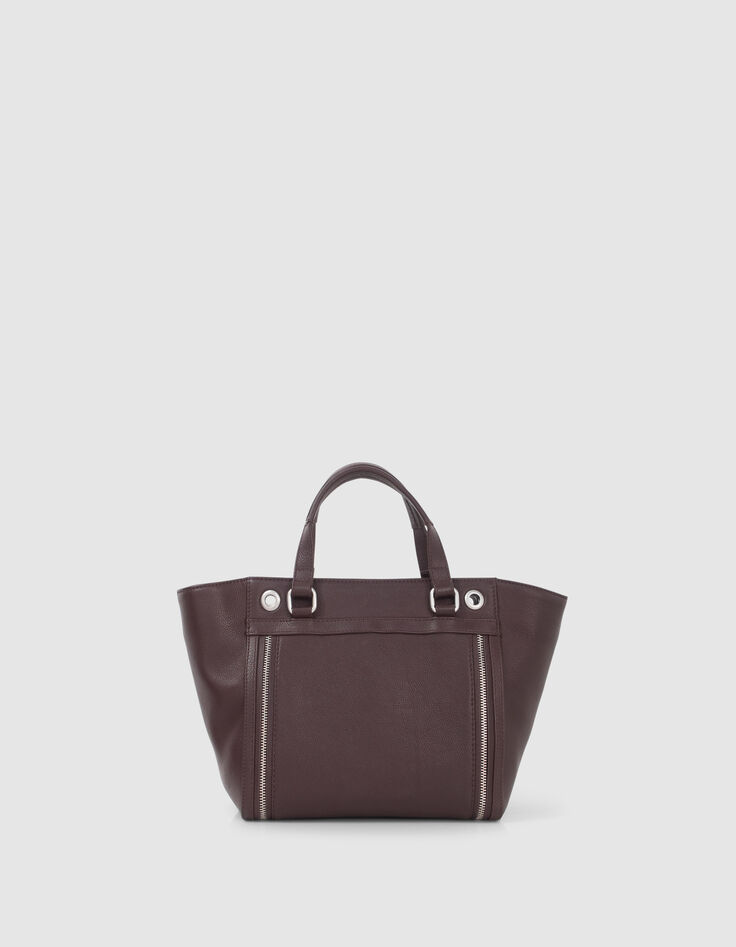 Women’s garnet leather 1440 Medium tote bag-3