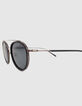 Men’s black pantos sunglasses-5