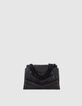 Bolso THE 1 Timeless negro cuero acolchado S mujer-3