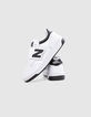 Baskets blanches NEW BALANCE 480 garçon-5