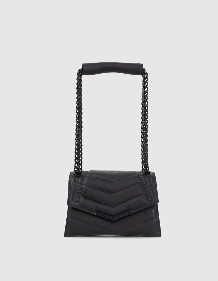 Sac THE 1 caviar noir cuir Taille S Femme-1