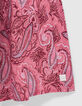 Langes, fuchsia Mädchenkleid aus Ecovero® mit Paisleyprint-6