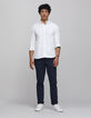 Men’s white EASY CARE SLIM shirt-2