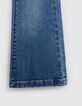 Girl's blue FLARE jeans-7