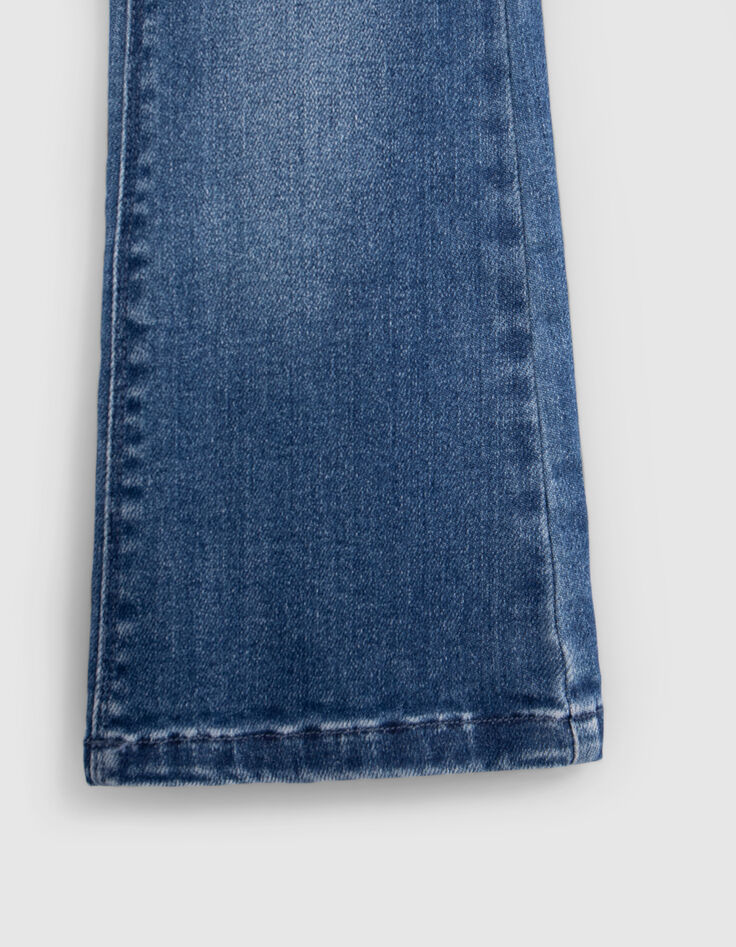 Blaue FLARE-Jeans für Mädchen-7