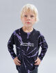 Violet T-shirt all-over tie and dye jongens-1