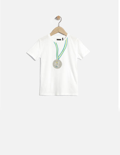 Camiseta blanca niño - IKKS