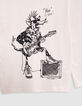 Ecru organic cotton t-shirt boy rat-rocker design-6