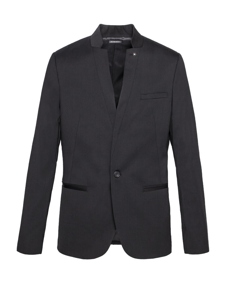 Men's black jacket-5