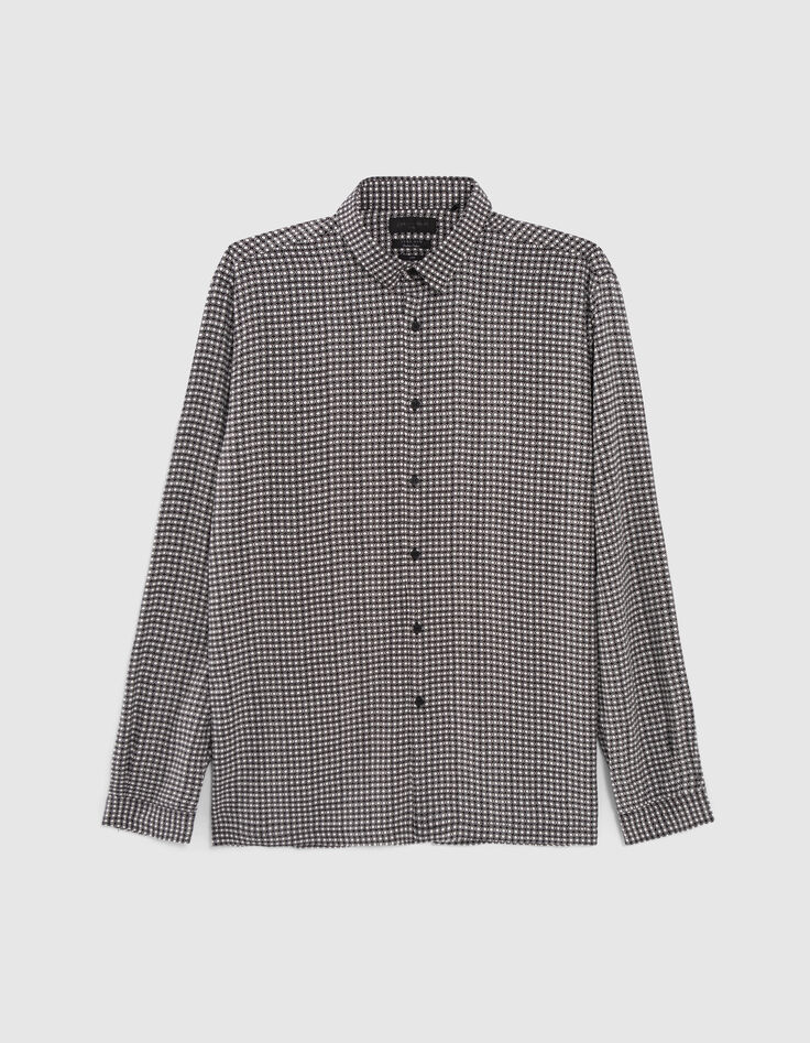 Pure Edition - Chemise LENZING™ ECOVERO™ pois rétro Homme-5