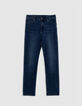 Straight blue jeans for boys-1