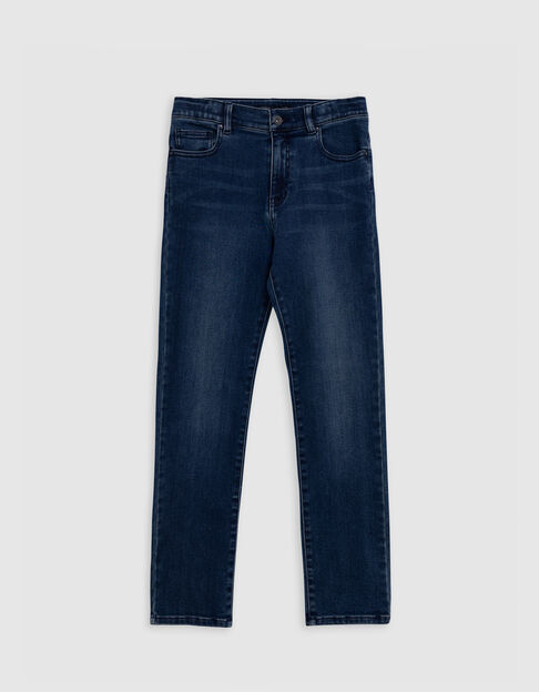 Straight blue jeans for boys - IKKS